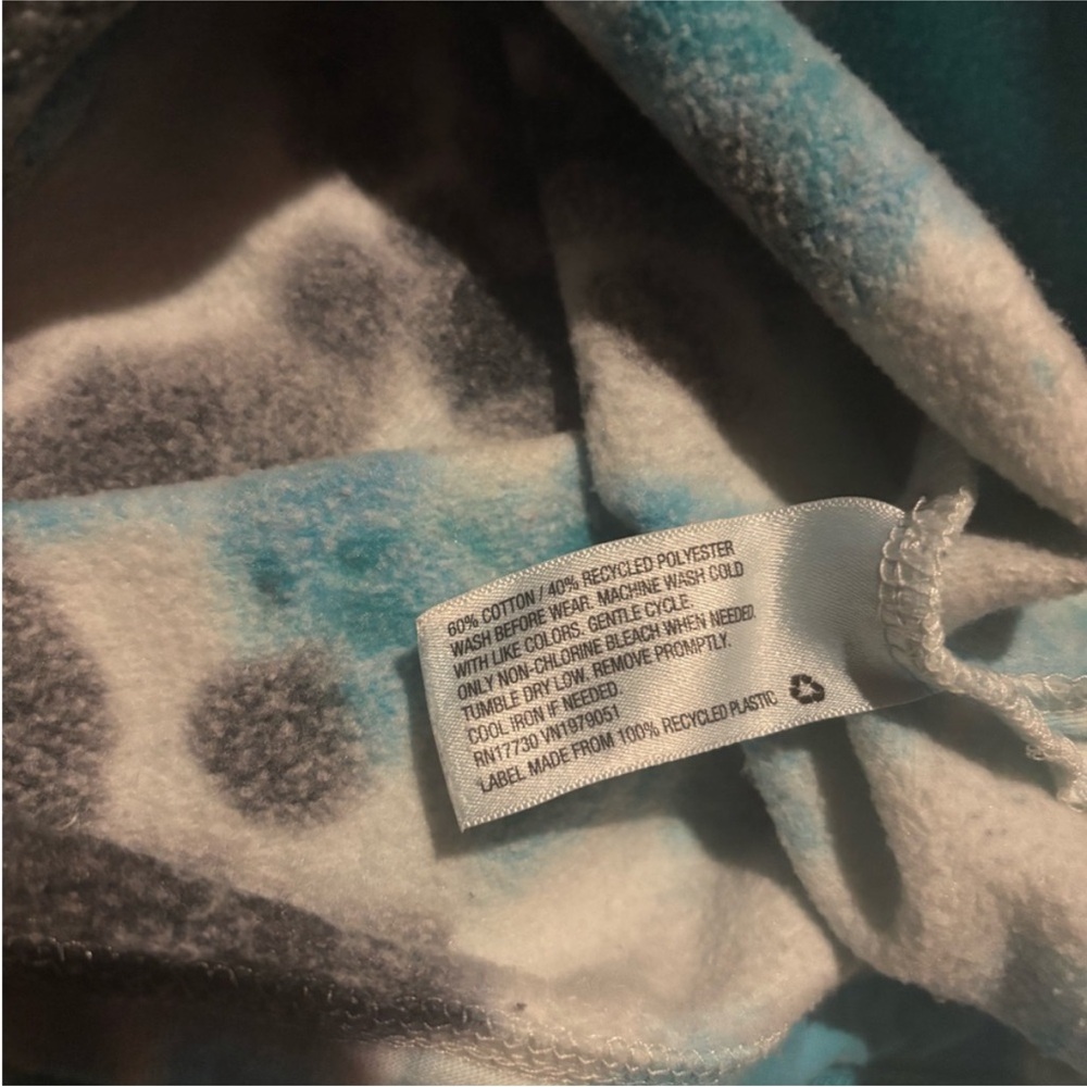 Art Class Teal Golden Daze Tie-Dye Hoodie - Picture 6 of 7